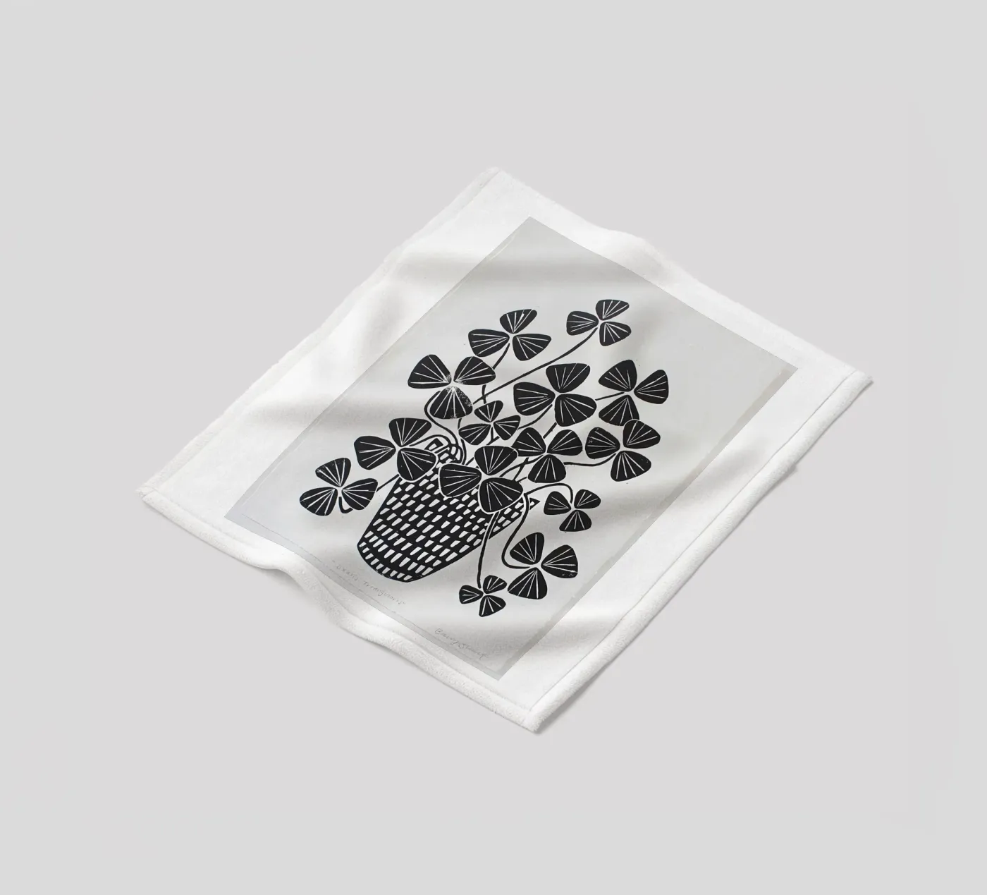 Floral Fleecedecke von Jose