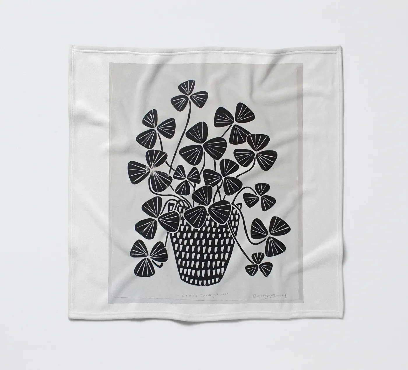 Floral Fleecedecke von Jose