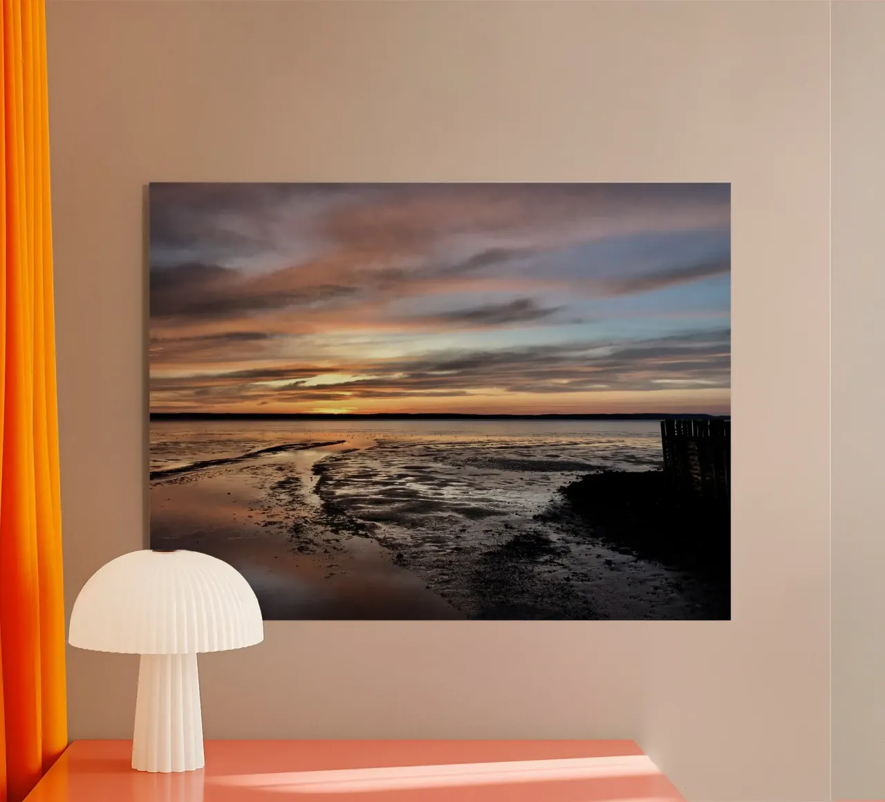 Silenzio d'acqua salata plexiglass da PhotoVibe Decor
