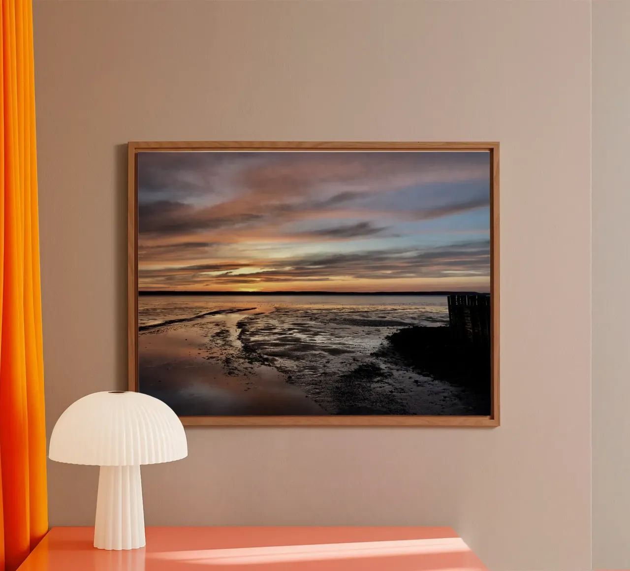 Silenzio d'acqua salata alluminio dibond da PhotoVibe Decor