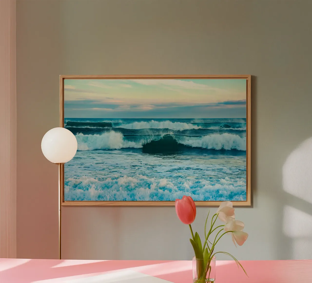 Silenzio d'acqua salata alluminio dibond da PhotoVibe Decor