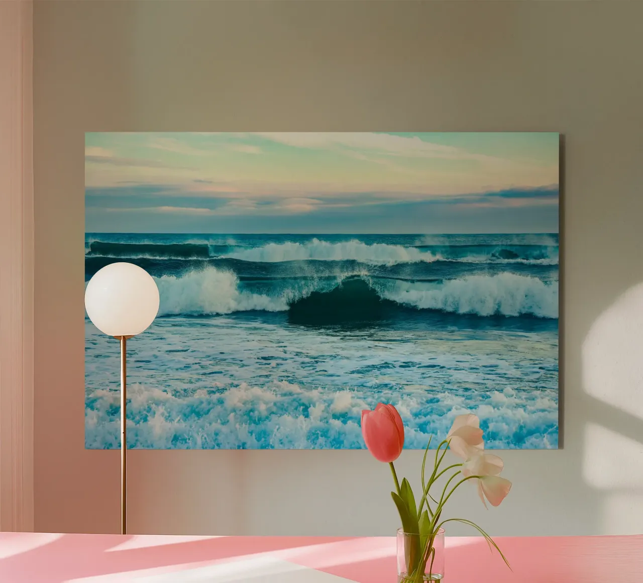 Silenzio d'acqua salata alluminio dibond da PhotoVibe Decor