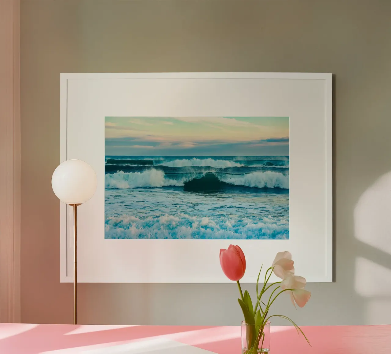 Silenzio d'acqua salata poster da PhotoVibe Decor