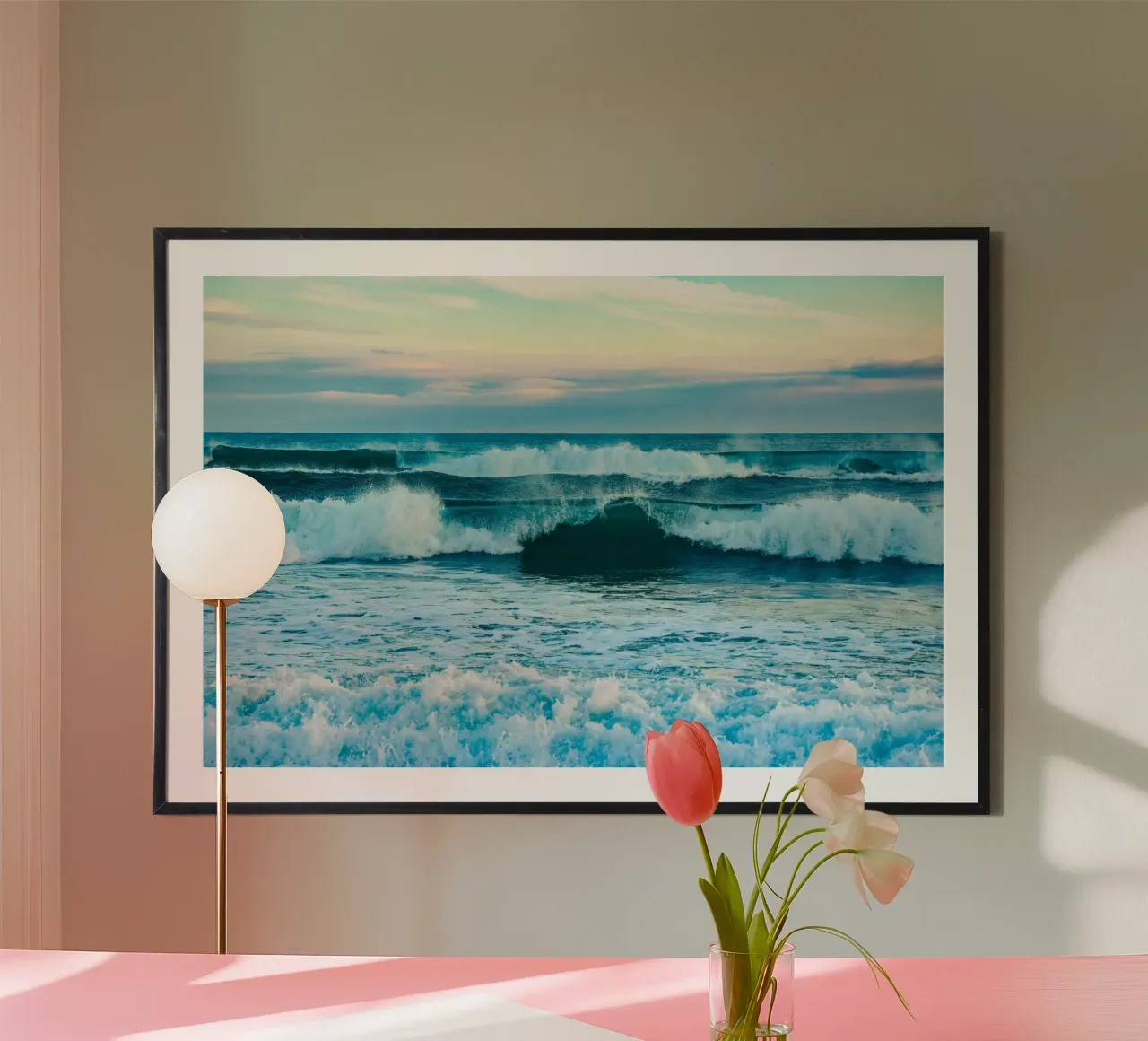 Silenzio d'acqua salata poster da PhotoVibe Decor