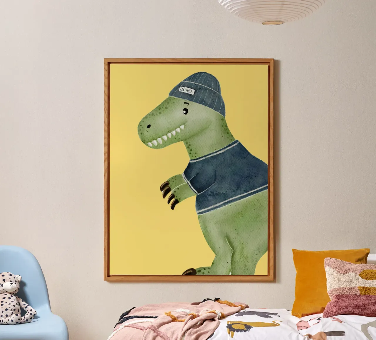 Dinosauro T-Rex alluminio dibond da HummelBär