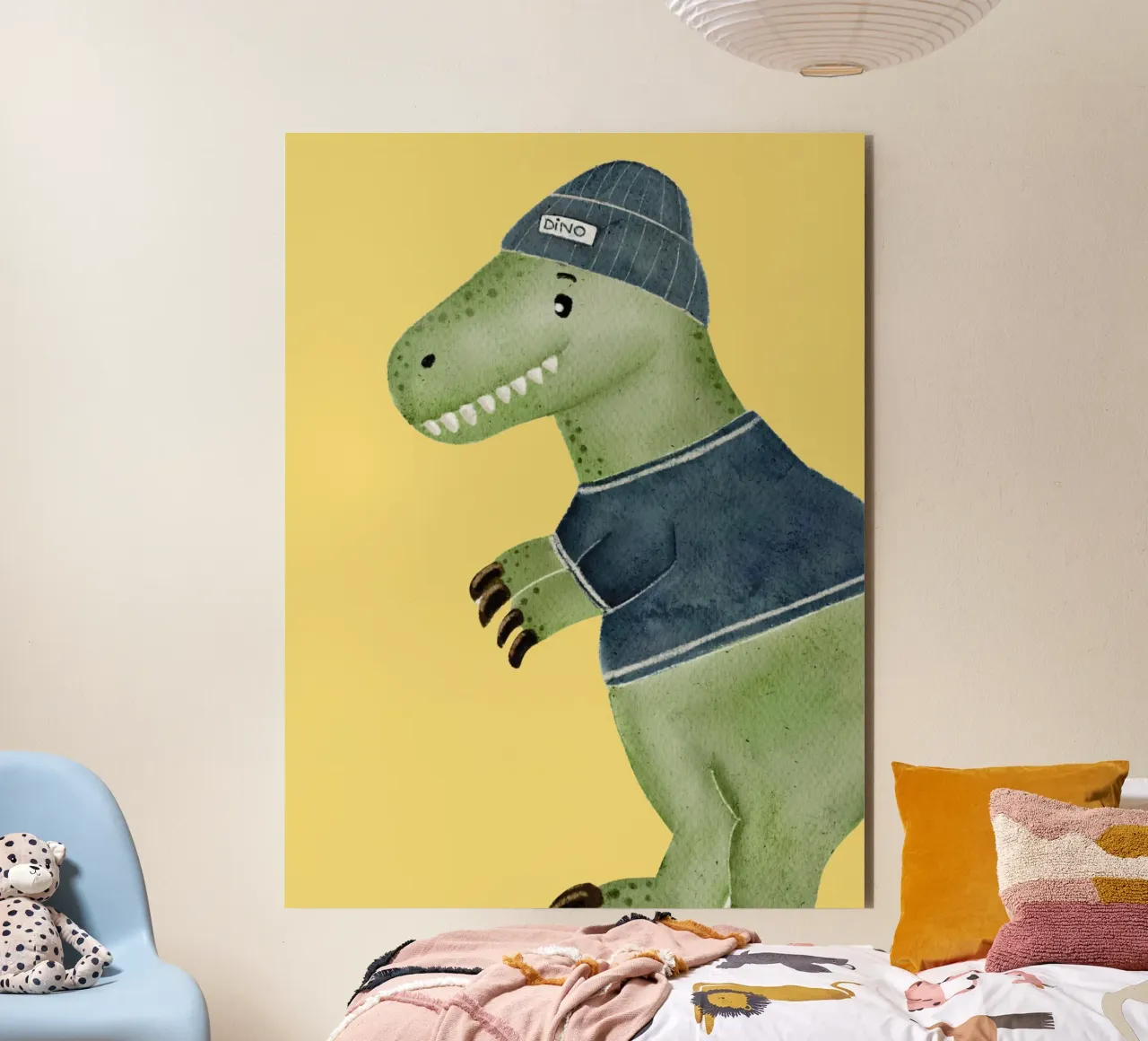 Dinosauro T-Rex alluminio dibond da HummelBär