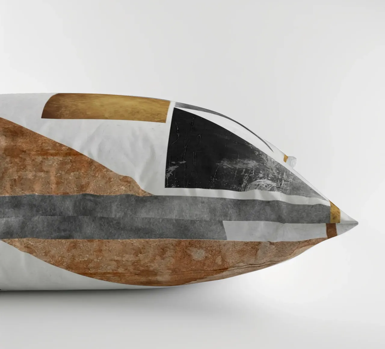 abstract art triangle texture cuscino da vintageshop