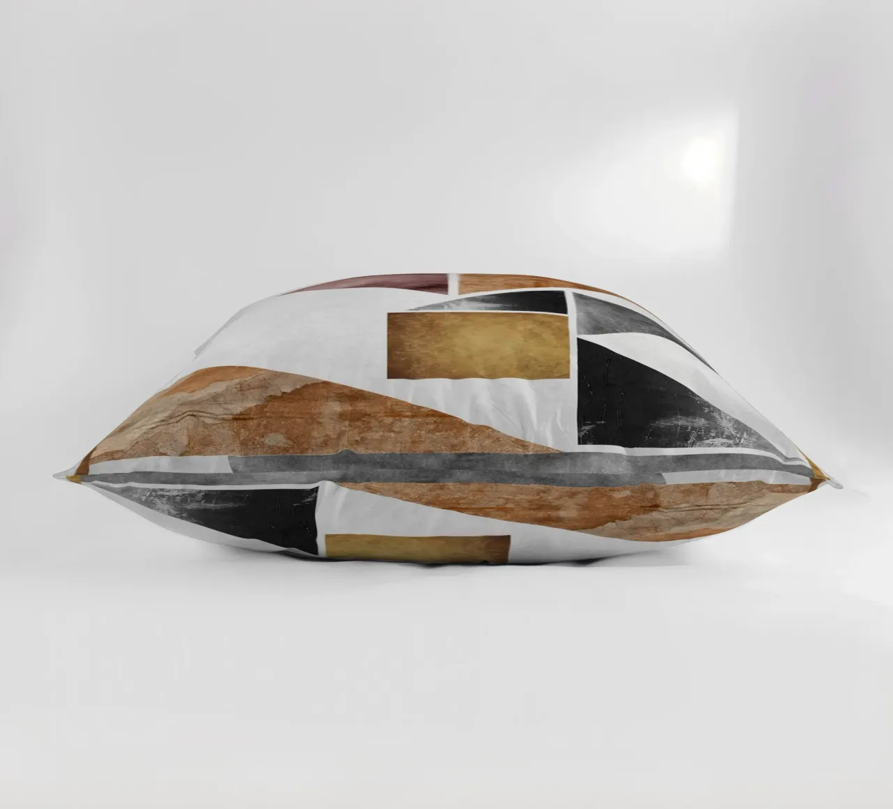 abstract art triangle texture cuscino da vintageshop