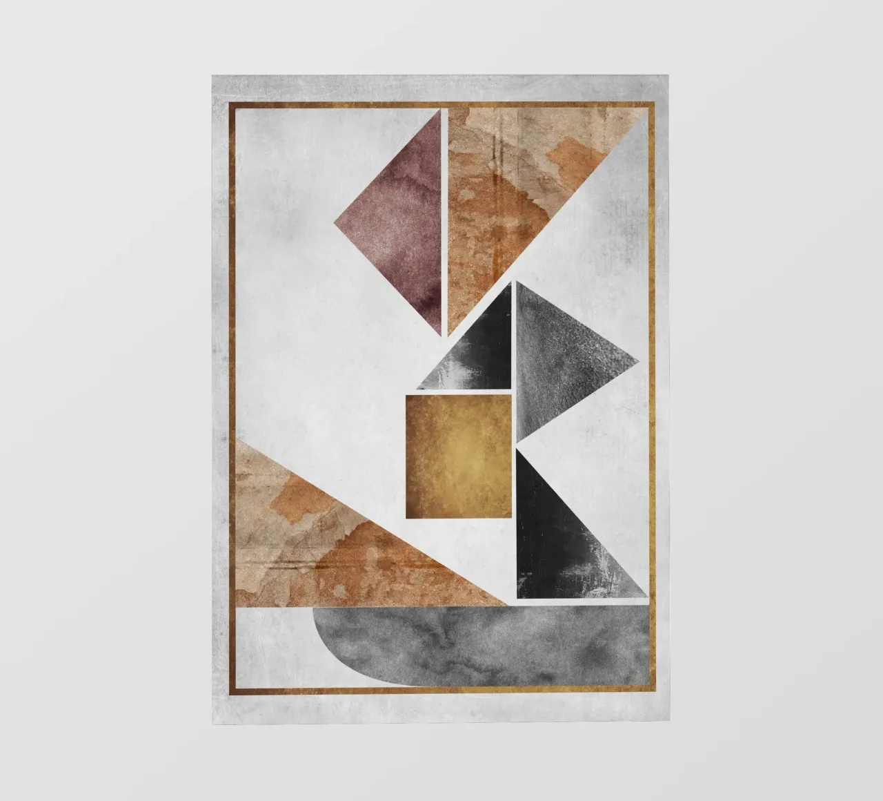 abstract art triangle texture pellicola backlit da vintageshop
