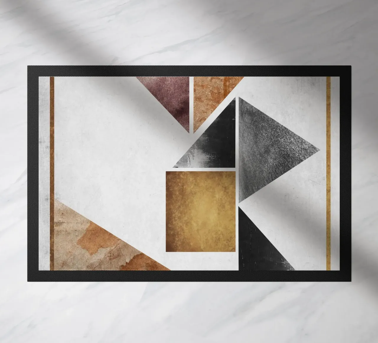 abstract art triangle texture zerbino da vintageshop