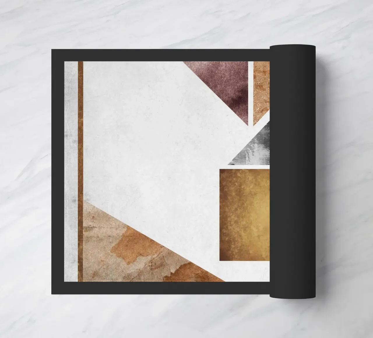abstract art triangle texture zerbino da vintageshop