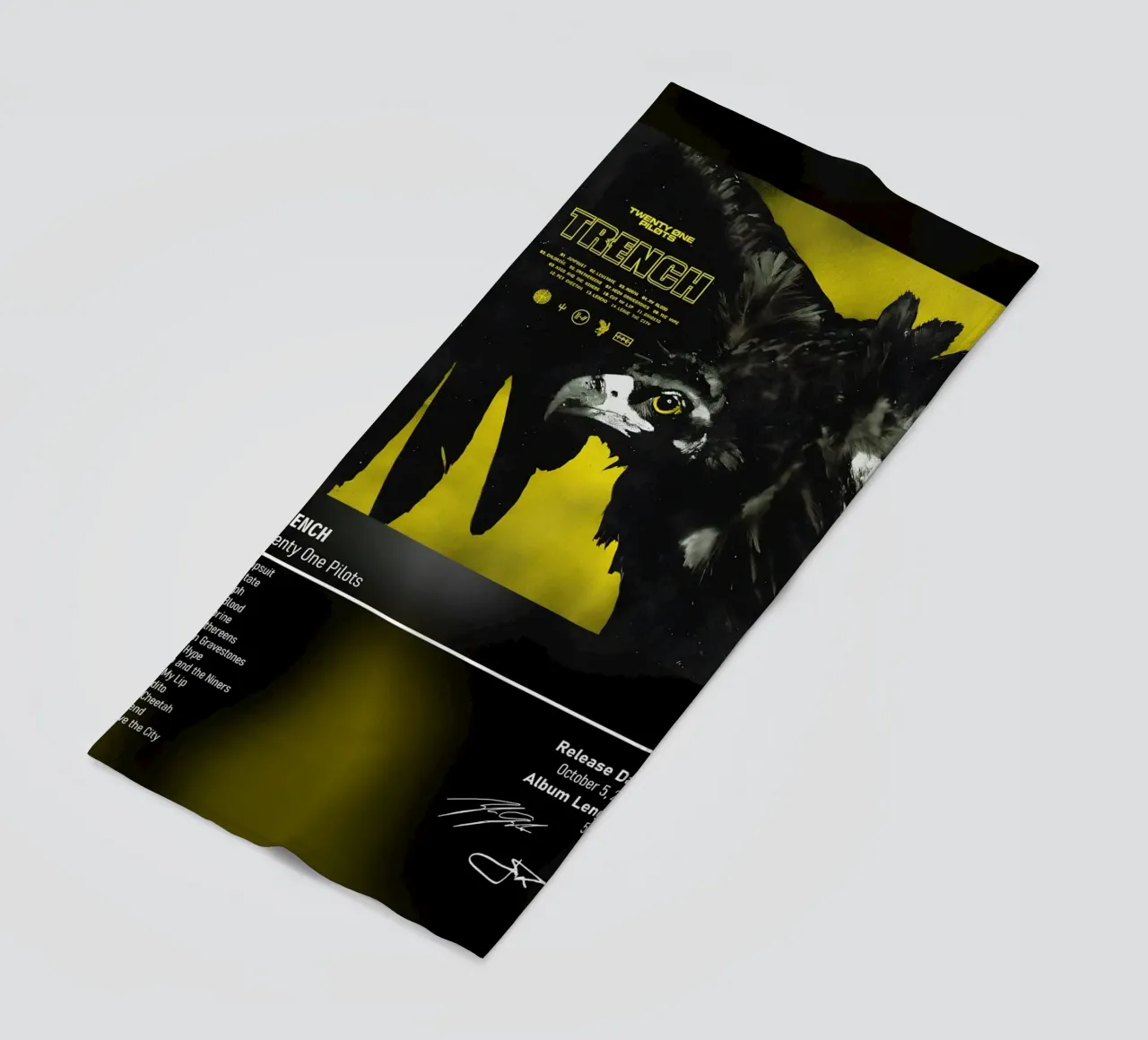 Trench (2018) by Twenty One Pilots telo mare da DGUnder