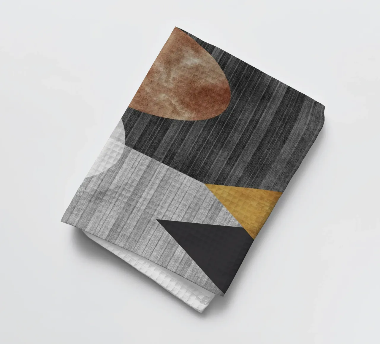 abstract art circles texture torchon de vintageshop