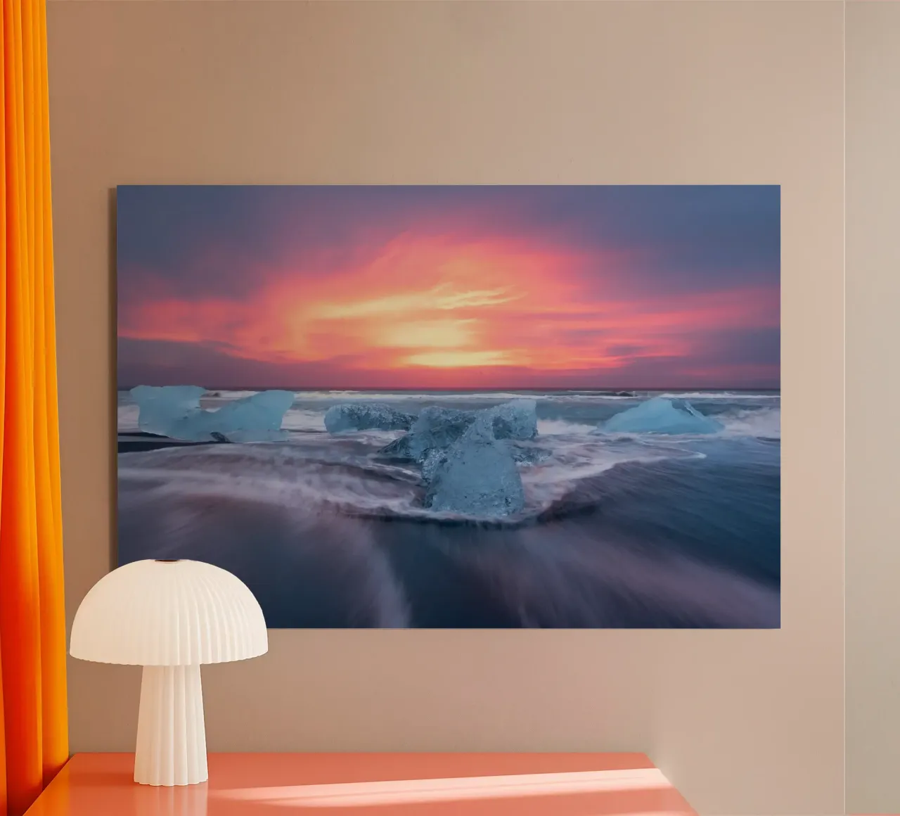 Silenzio d'acqua salata alluminio dibond da PhotoVibe Decor