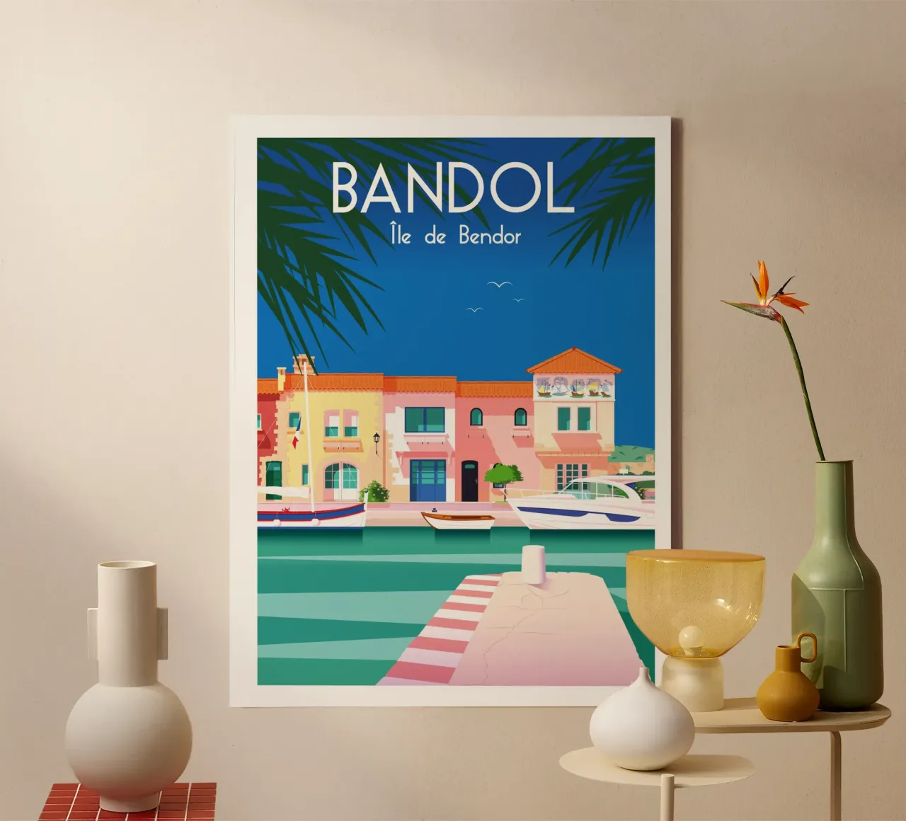 Bandol - Île de bendor tela da Raphaël Delerue