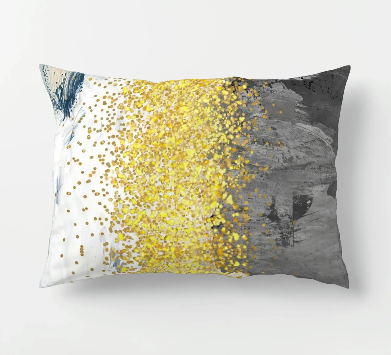 abstract art gray texture cuscino da vintageshop