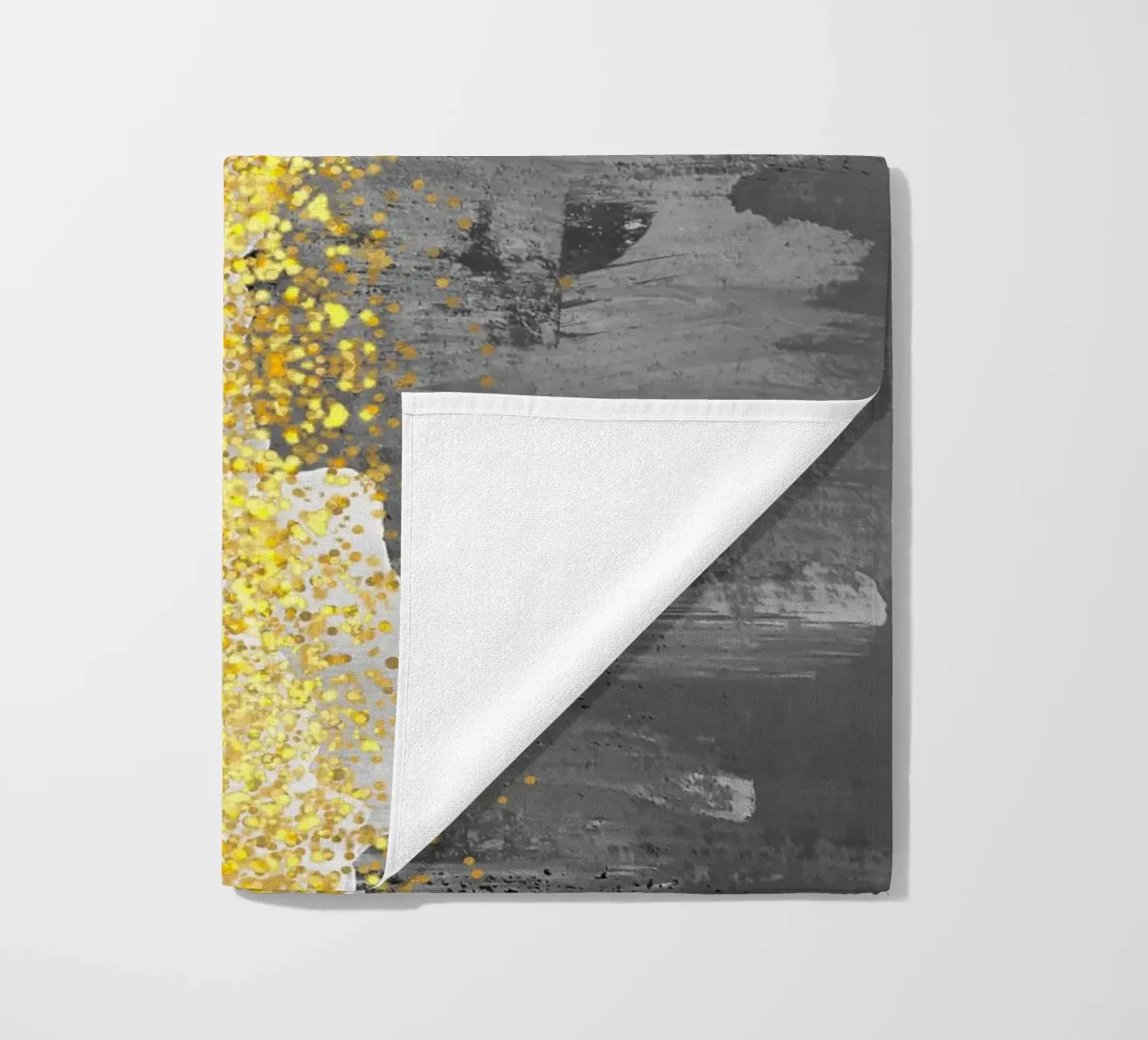 abstract art gray texture telo mare da vintageshop