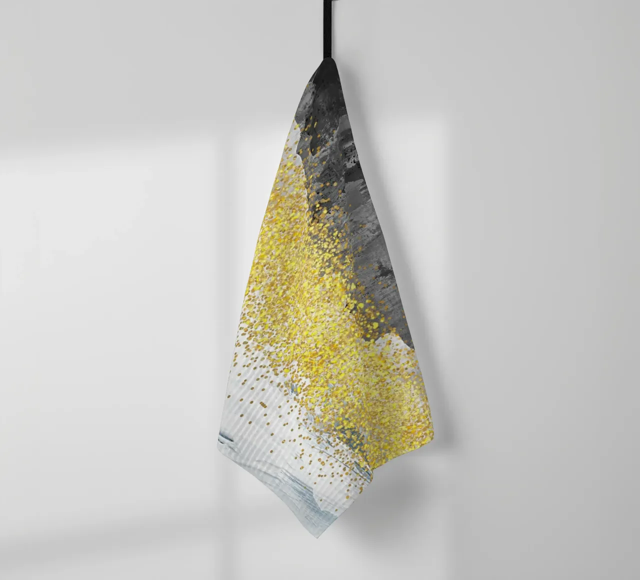 abstract art gray texture canovaccio da cucina da vintageshop
