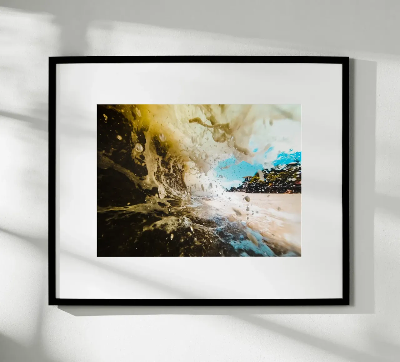 Silenzio d'acqua salata poster da PhotoVibe Decor