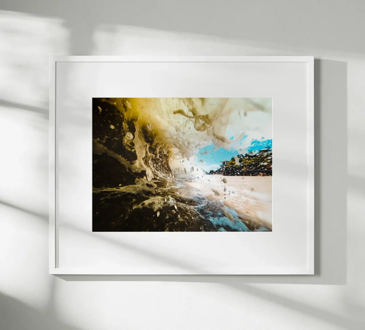 Silenzio d'acqua salata poster da PhotoVibe Decor