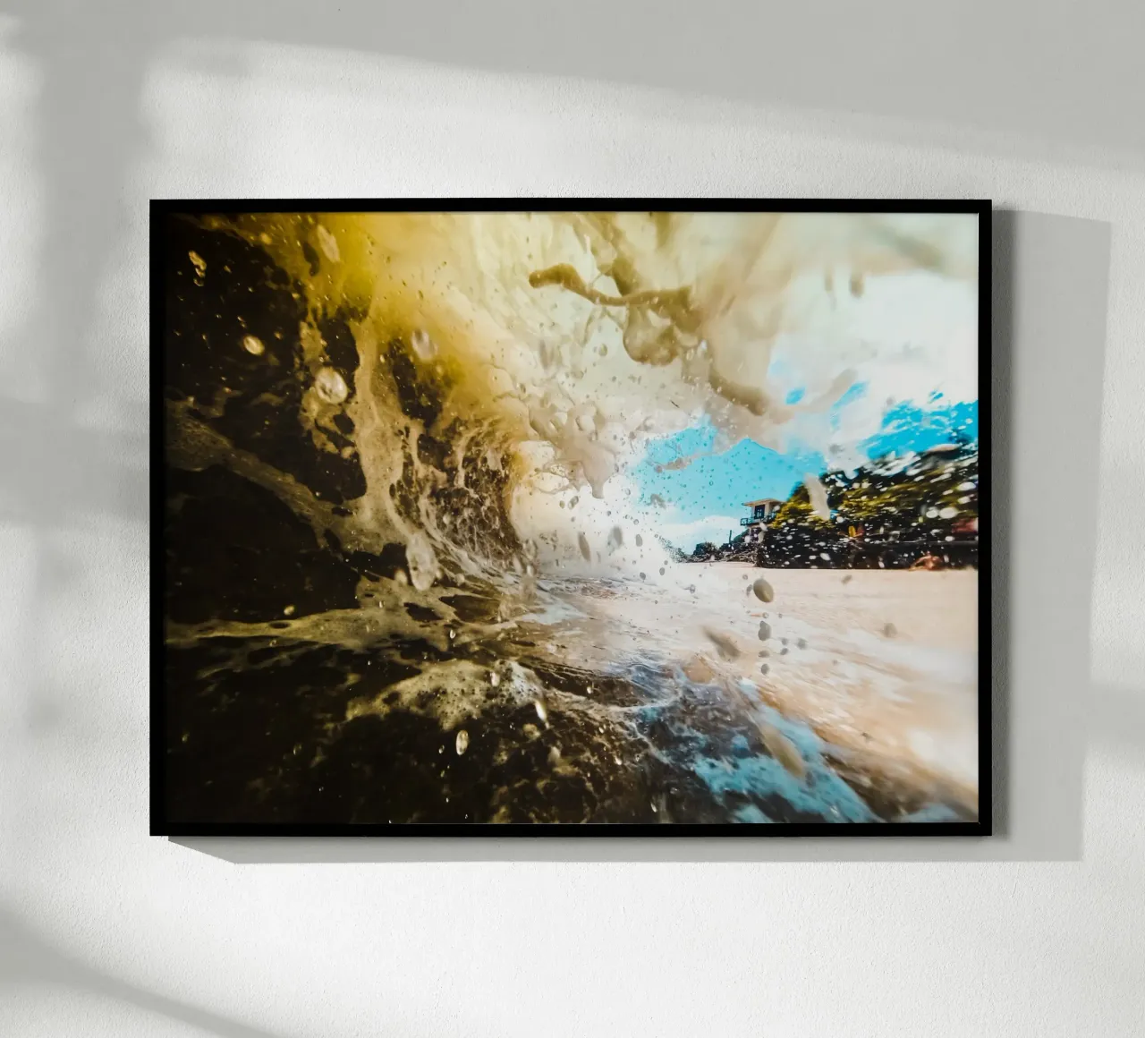 Silenzio d'acqua salata poster da PhotoVibe Decor