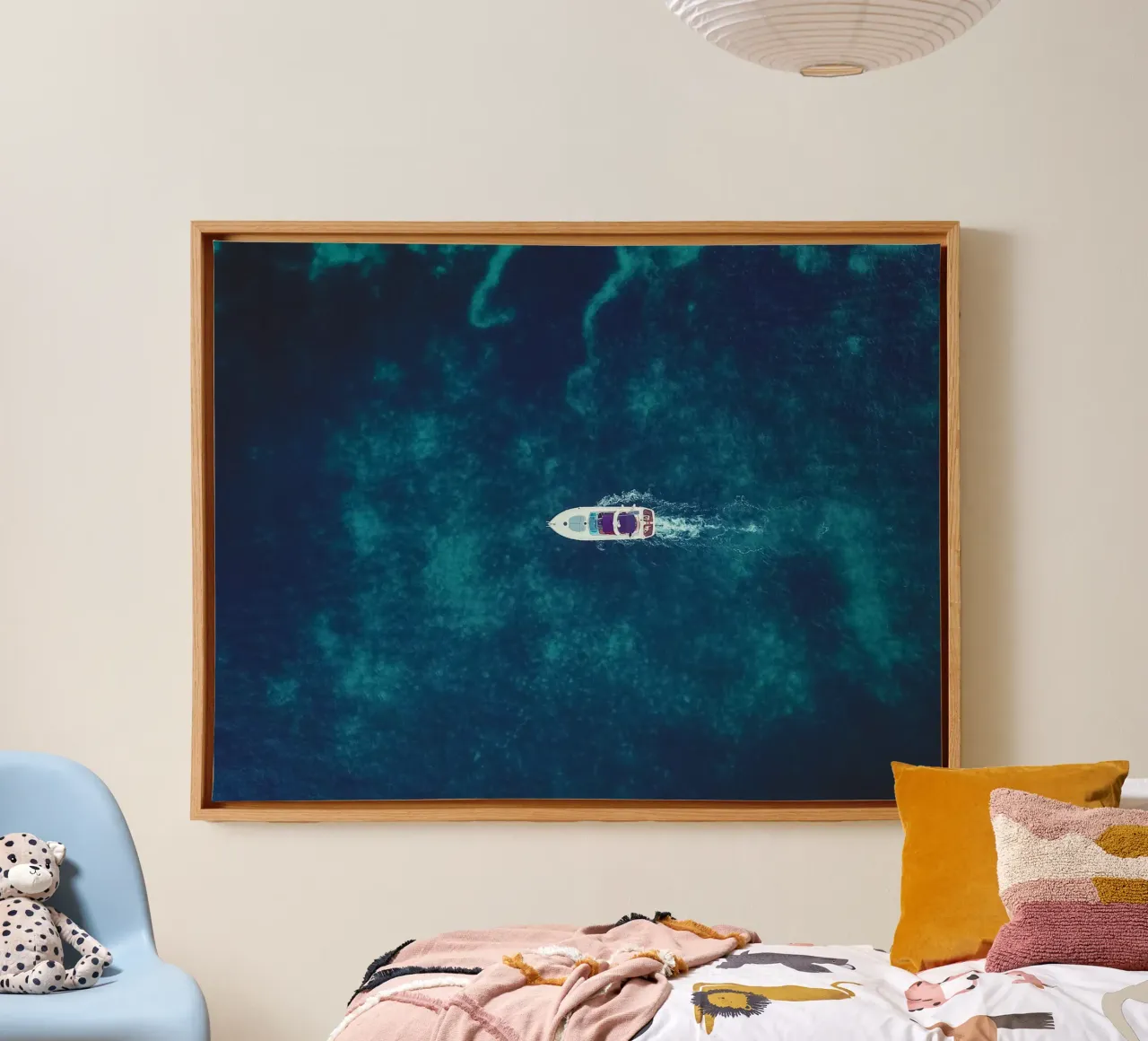 Silenzio d'acqua salata tela da PhotoVibe Decor