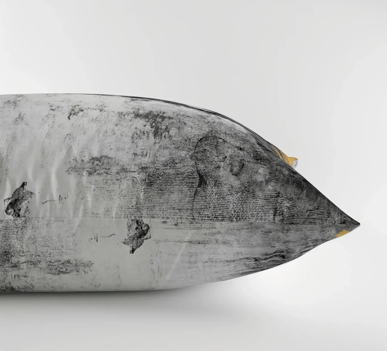 abstract art gray texture and white cuscino da vintageshop