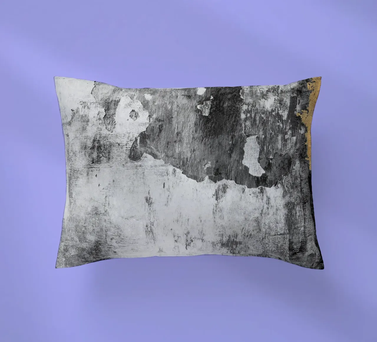 abstract art gray texture and white cuscino da vintageshop