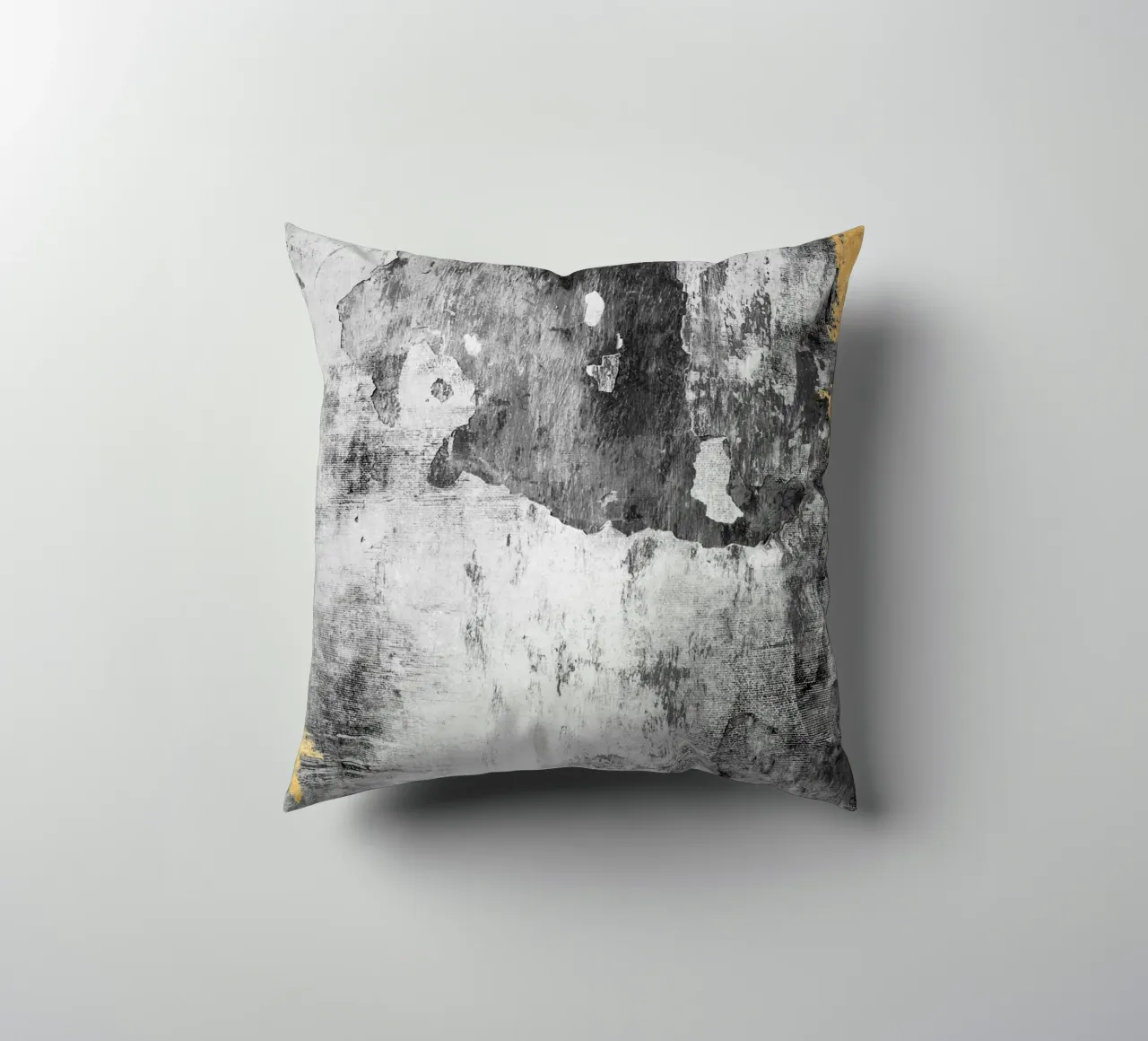 abstract art gray texture and white cuscino da vintageshop