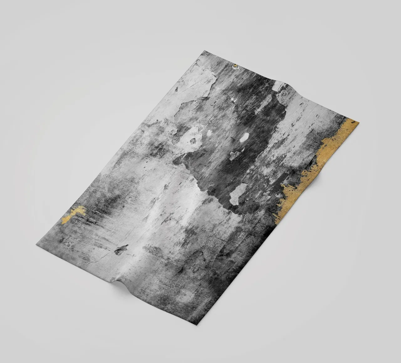 abstract art gray texture and white telo mare da vintageshop