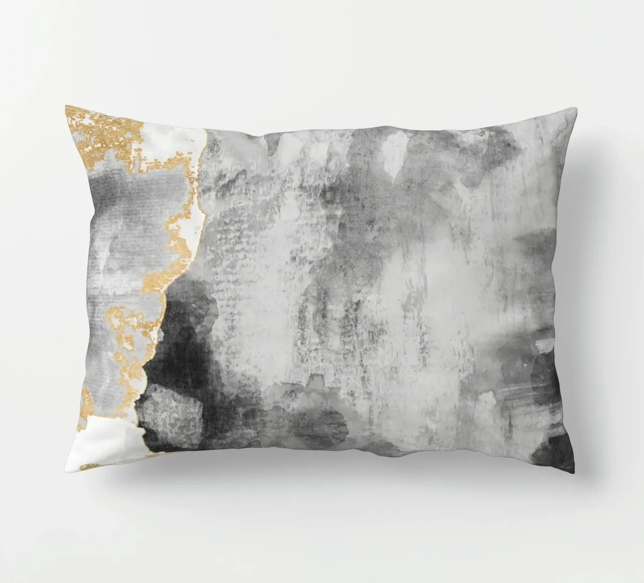 abstract art gray texture and white 2 cuscino da vintageshop