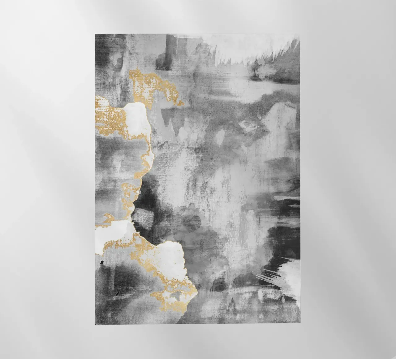 abstract art gray texture and white 2 pellicola backlit da vintageshop