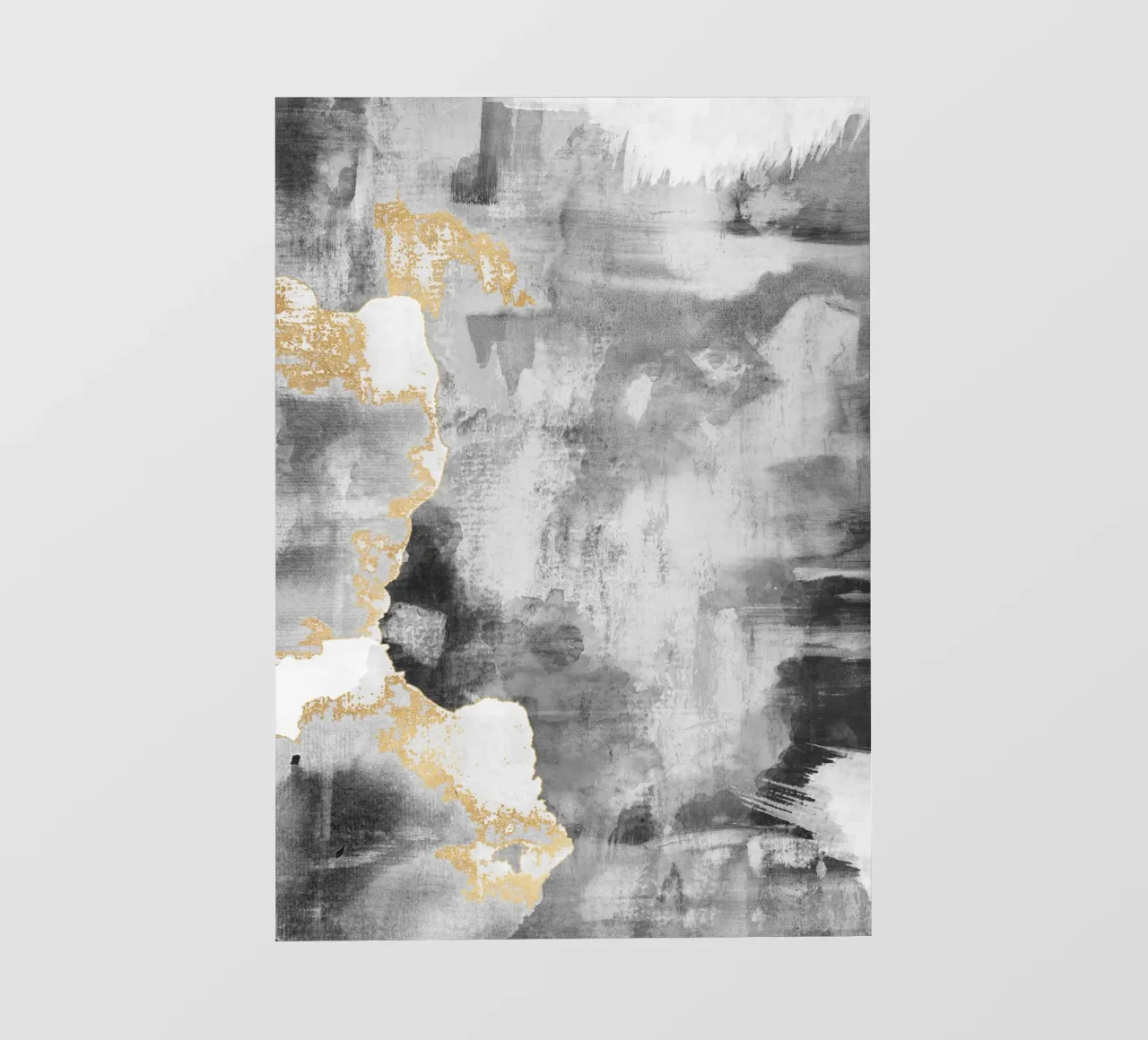 abstract art gray texture and white 2 pellicola backlit da vintageshop