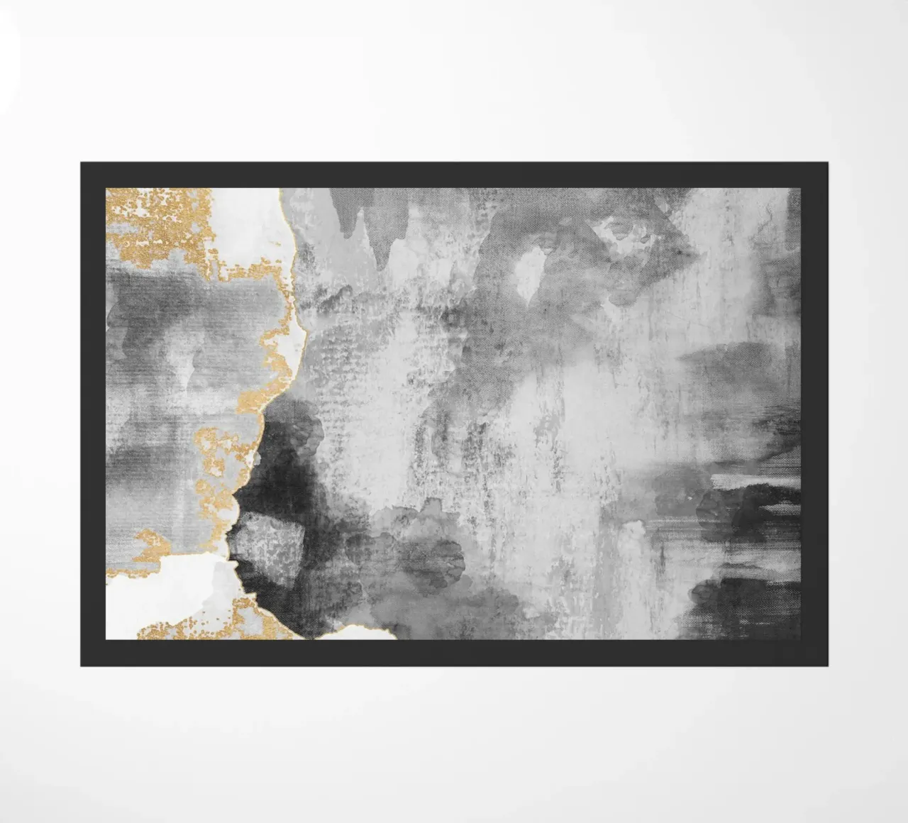 abstract art gray texture and white 2 zerbino da vintageshop