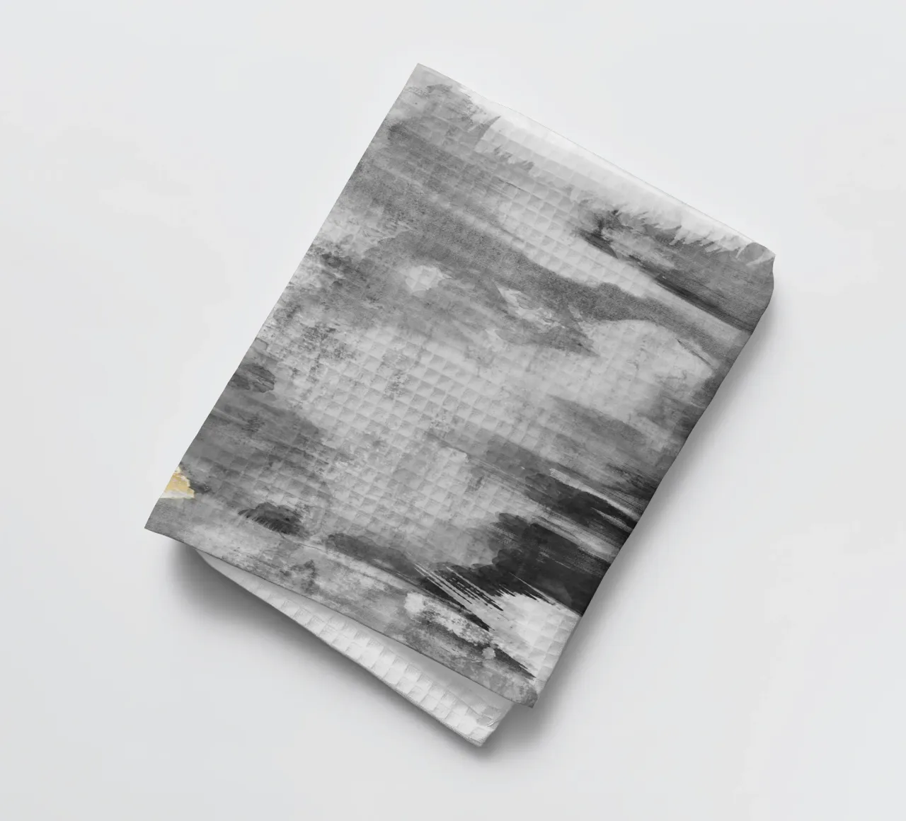 abstract art gray texture and white 2 torchon de vintageshop