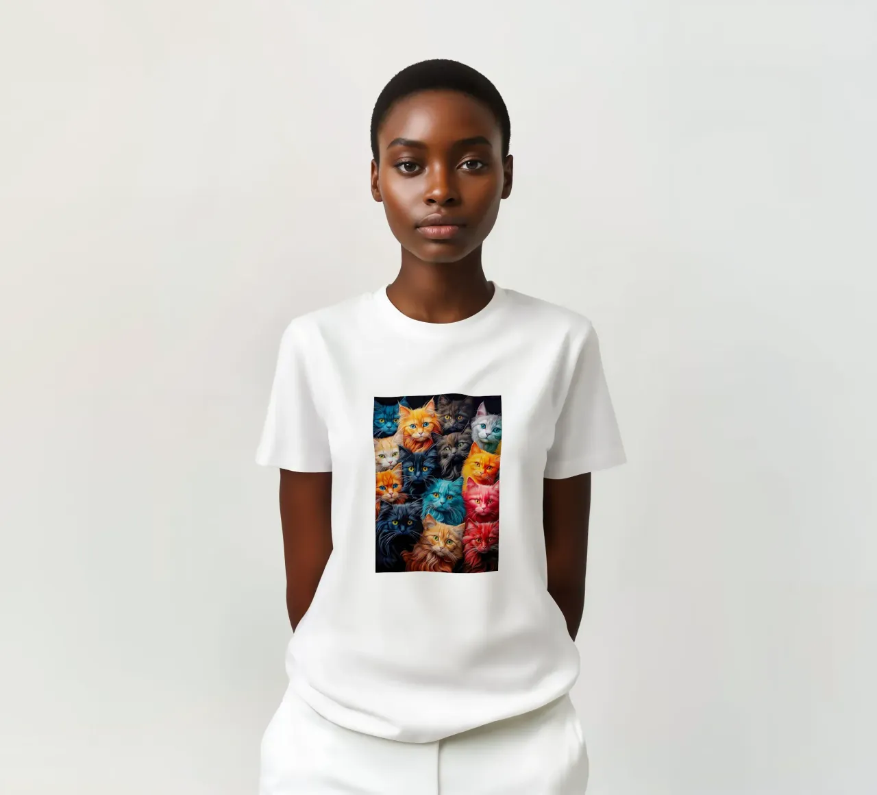 Gruppo di gatti t-shirt da Manuela
