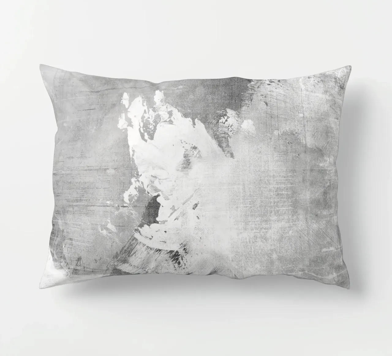 abstract art gray texture and white 3 cuscino da vintageshop