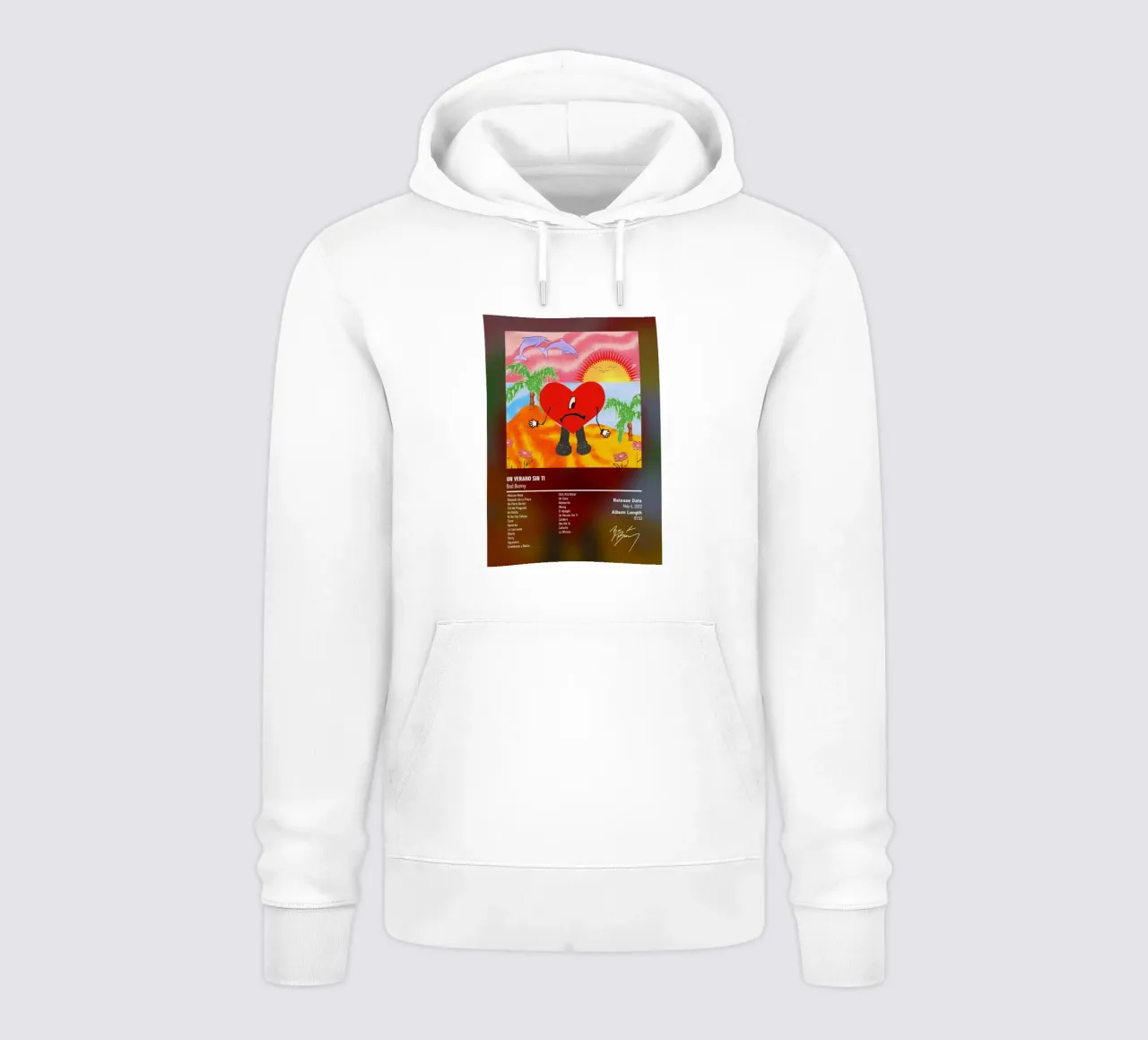 Un Verano Sin Ti (2022) by Bad Bunny felpa con cappuccio da DGUnder