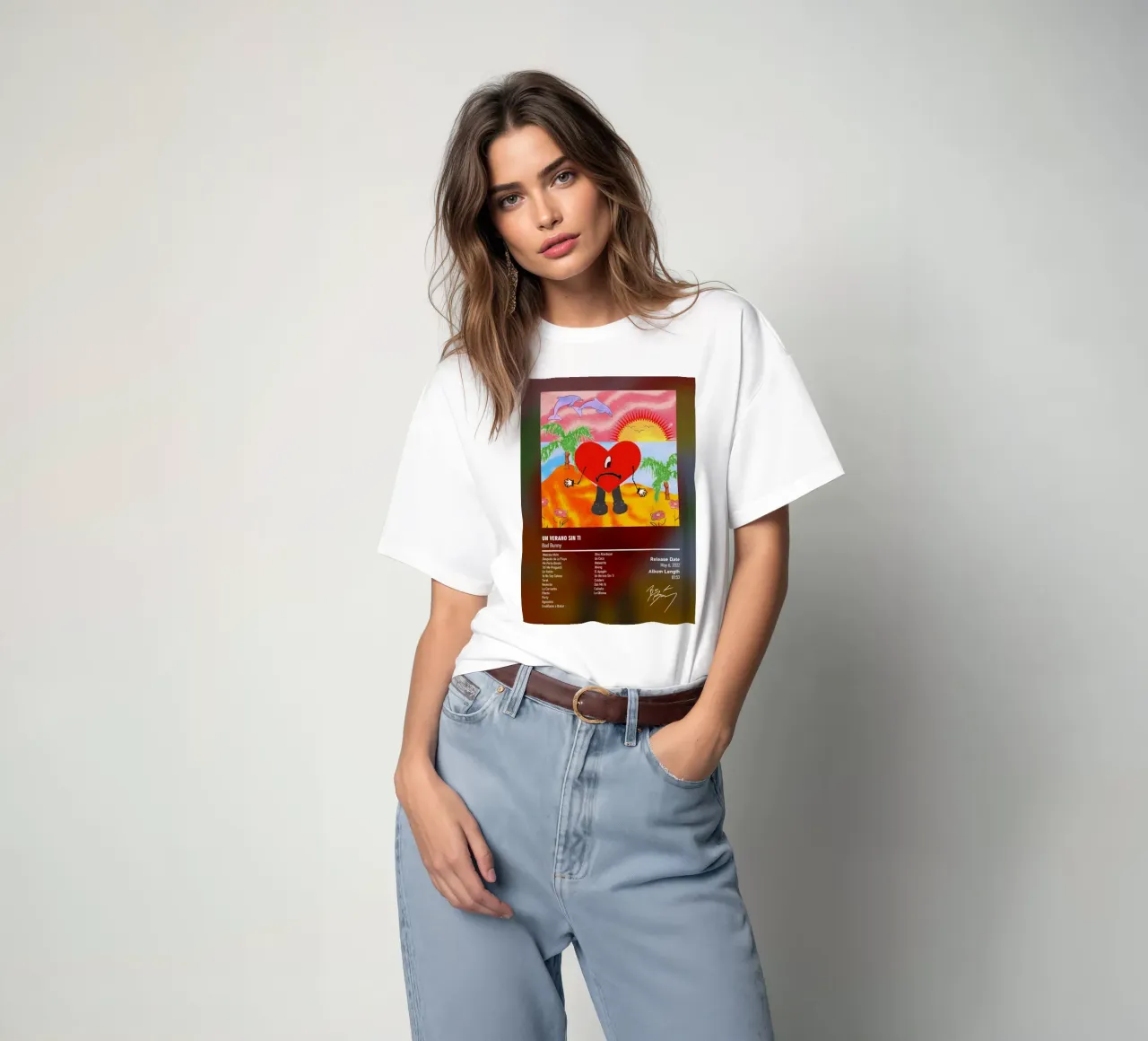 Un Verano Sin Ti (2022) by Bad Bunny t-shirt da DGUnder