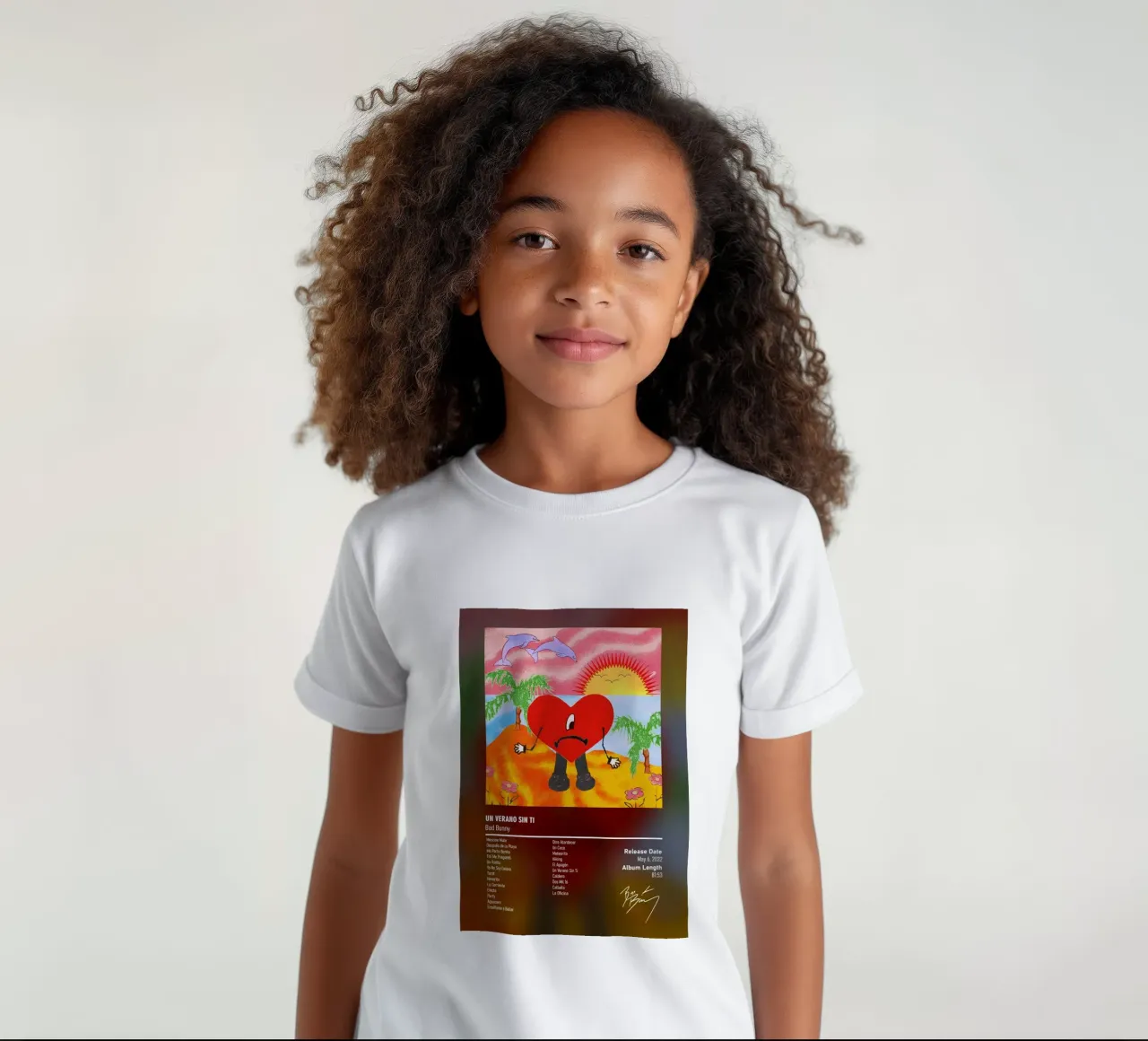 Un Verano Sin Ti (2022) by Bad Bunny t-shirt bambini da DGUnder