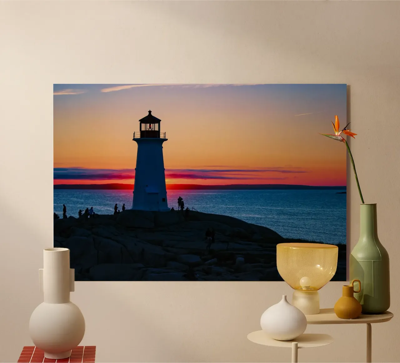 Silenzio d'acqua salata plexiglass da PhotoVibe Decor