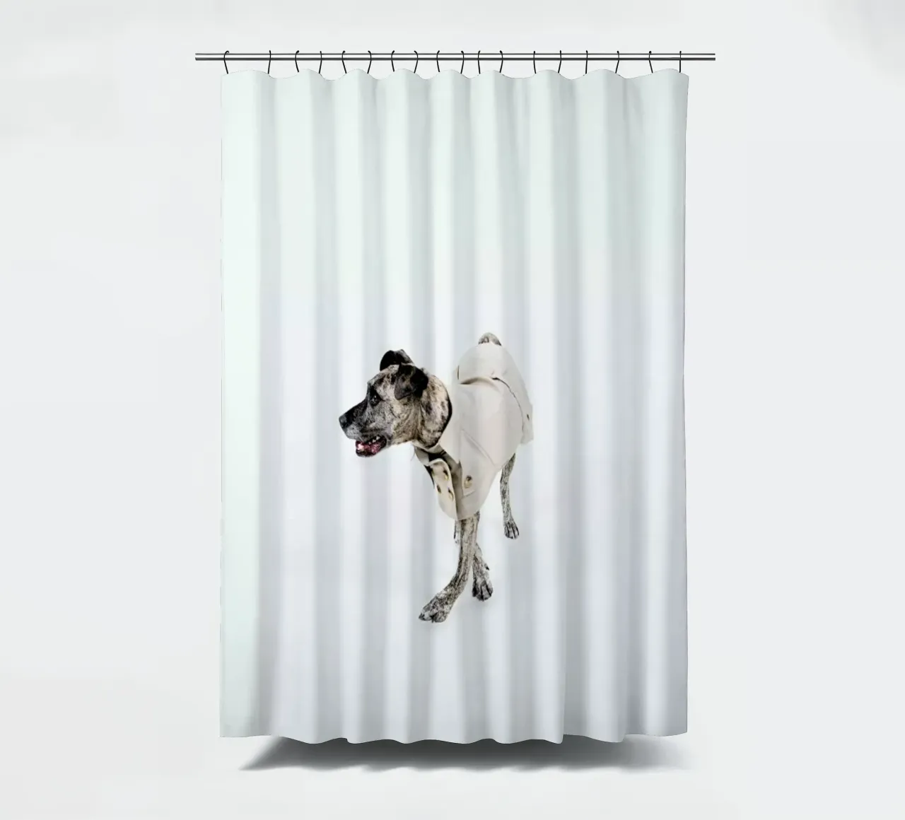 The Tailwaggers 3-2 Duschvorhang von Paul Aidan Perry