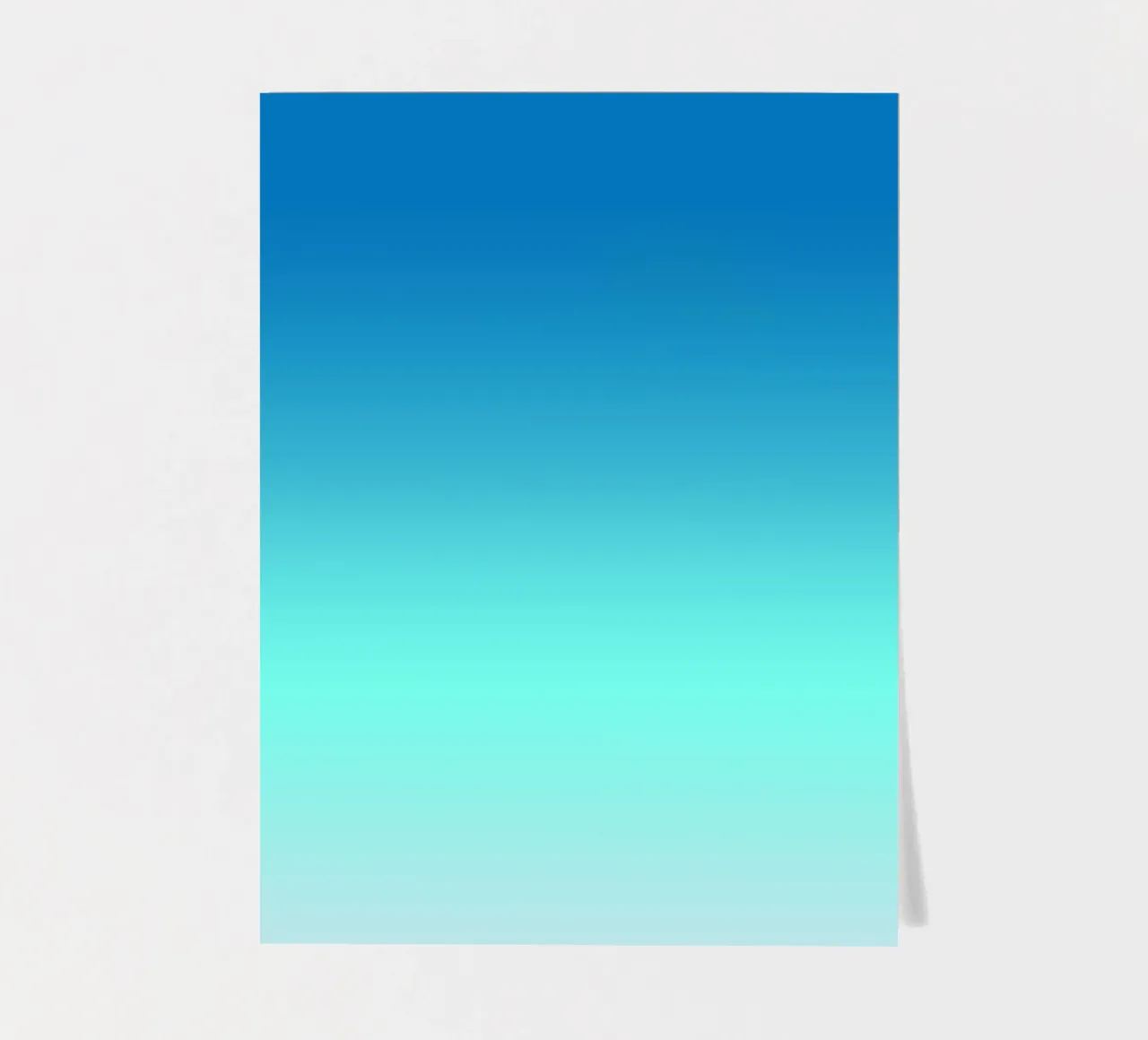 Soothing Blue Gradient - Abstract Background sticker sheet by Abstract and Patterns