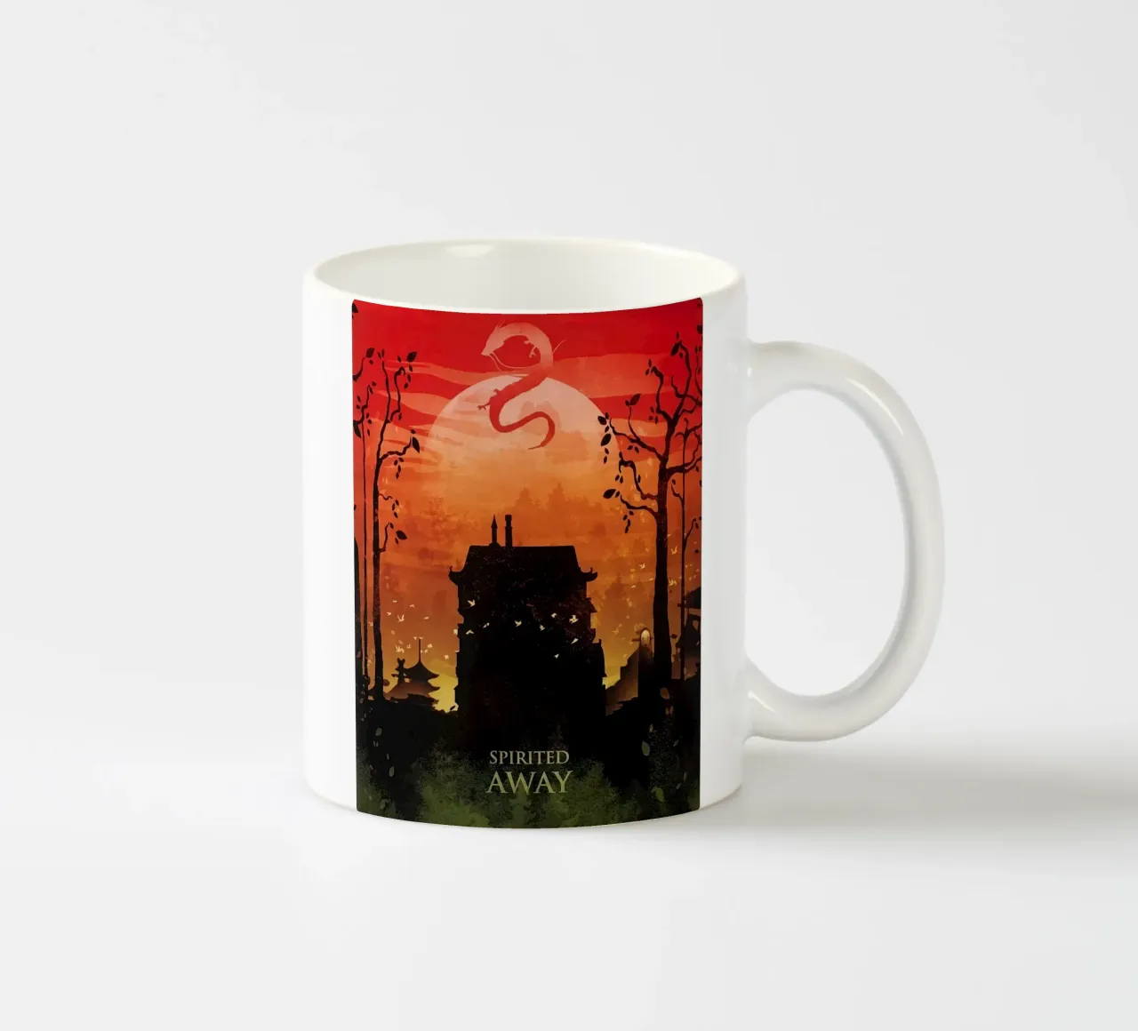 Spirited Away Anime ceramic mug by Shin Store