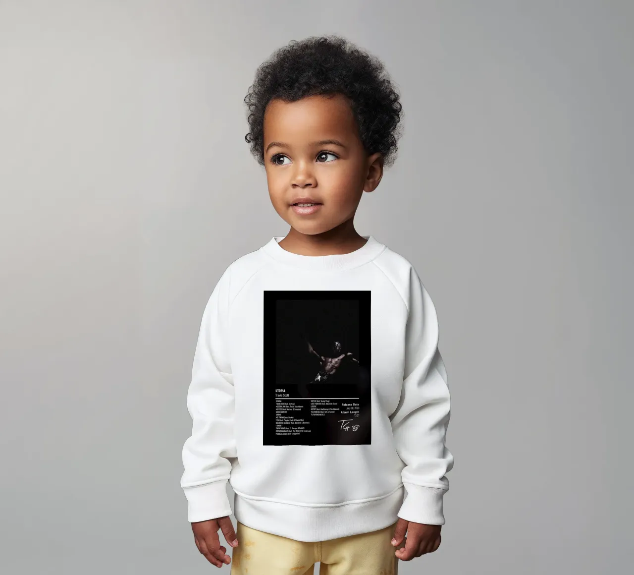 UTOPIA (2023) by Travis Scott sudadera de bebé de DGUnder