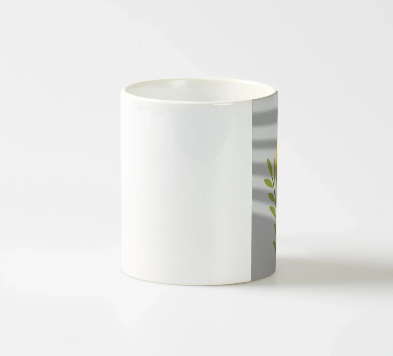 greenery plants tazza in ceramica da Creaton