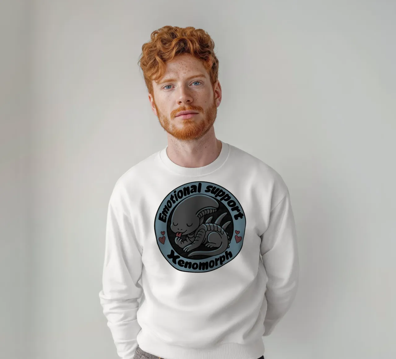 Xenomorfo di supporto emotivo felpa da Loobs