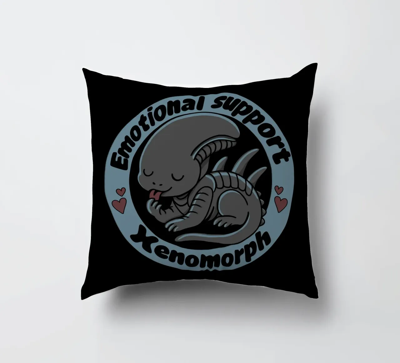 Xenomorfo di supporto emotivo cuscino da Loobs