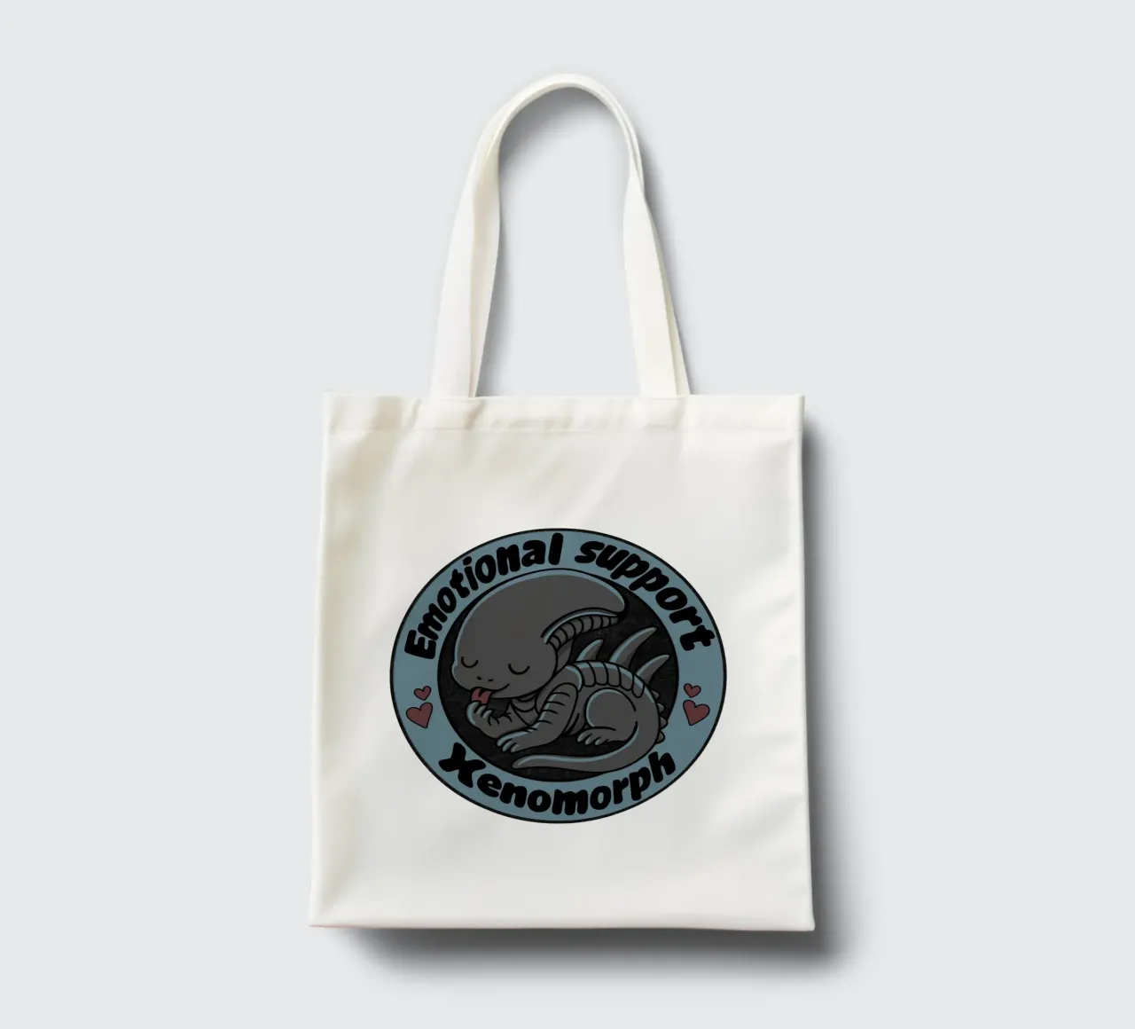 Xenomorfo di supporto emotivo borsa in juta da Loobs