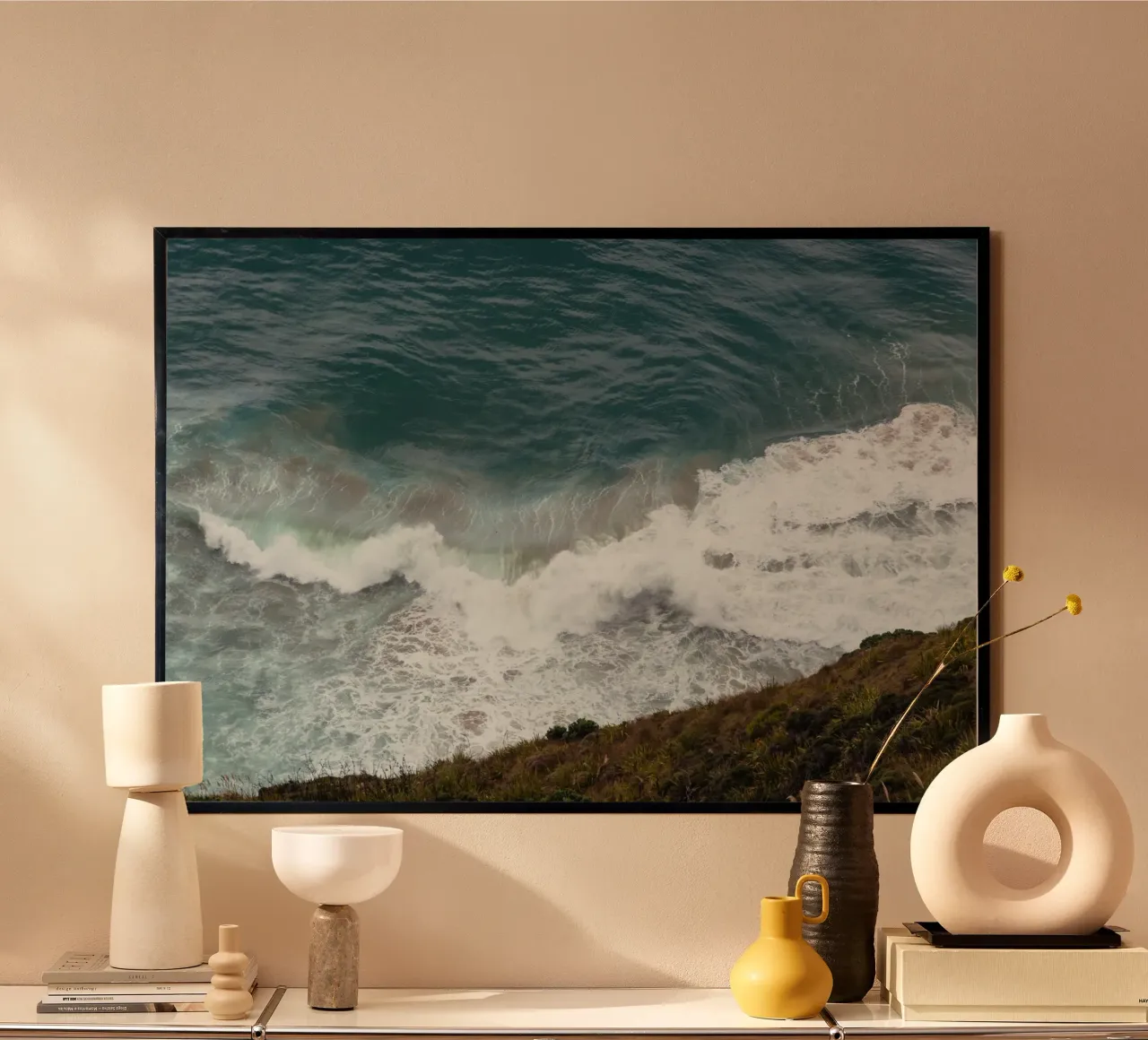 Maree di silenzio poster da PhotoVibe Decor